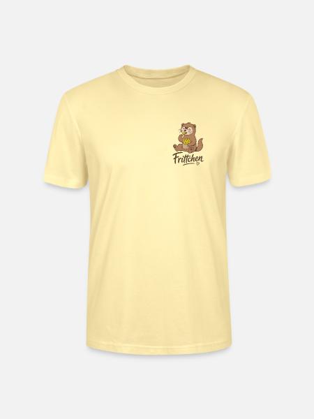 Frettchen Frittchen Fritten Pommes Frites - Stanley/Stella Unisex Bio-T-Shirt CRAFTER - Creme