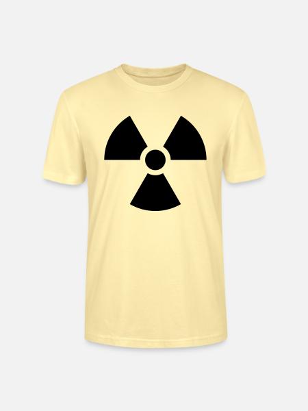 Radioactive Nuclear Danger - Stanley/Stella CRAFTER Unisex Organic T-Shirt - cream