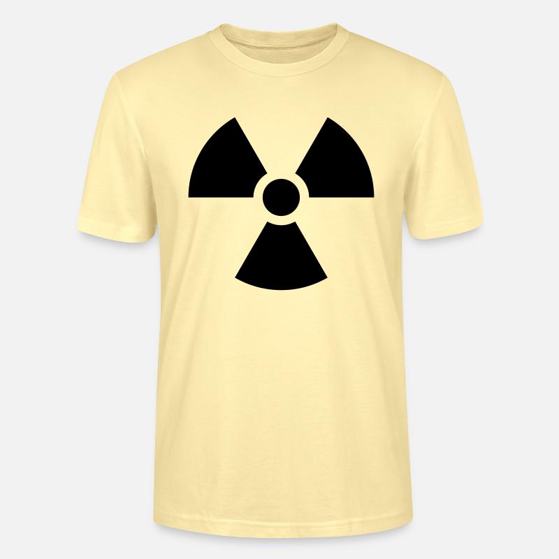 Radioaktiv Nuklear Gefahr - Stanley/Stella Unisex Bio-T-Shirt CRAFTER - Creme