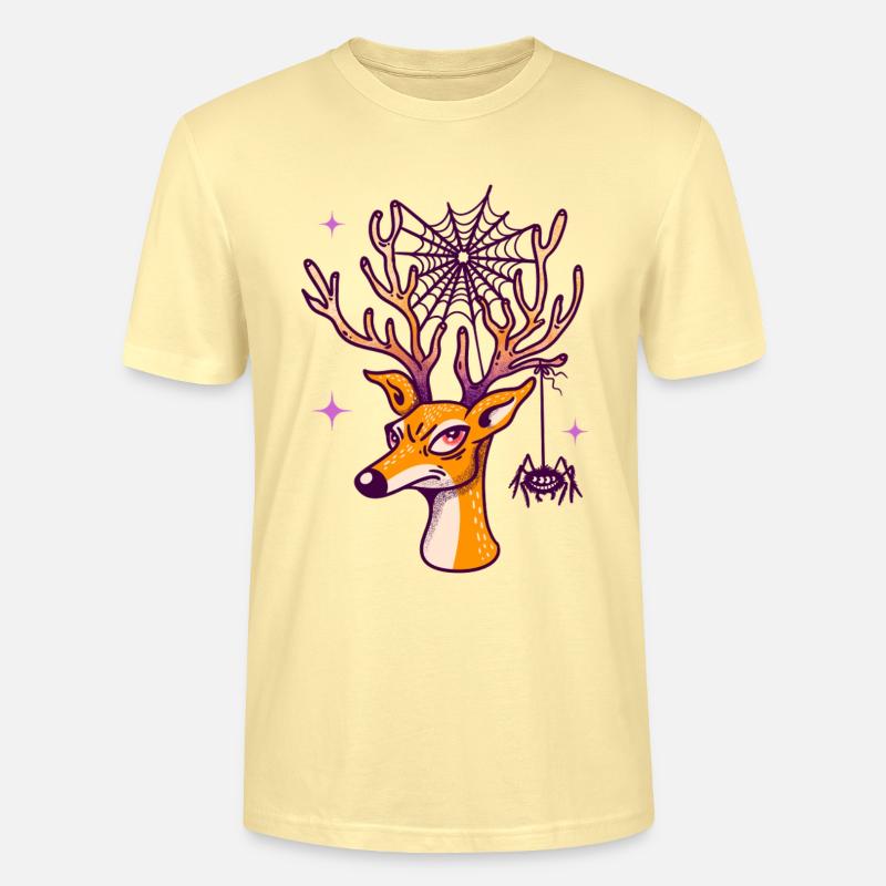 Hirsch & Spinne - Stanley/Stella Unisex Bio-T-Shirt CRAFTER - Creme