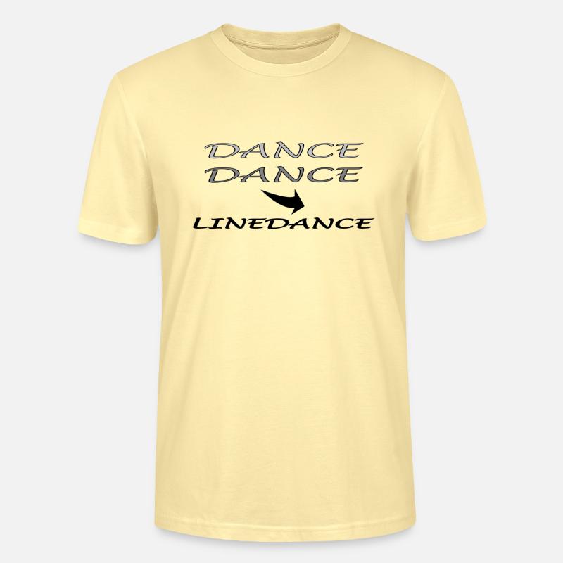 DANCE DANCE LINEDANCE - Stanley/Stella Unisex Bio-T-Shirt CRAFTER - Creme