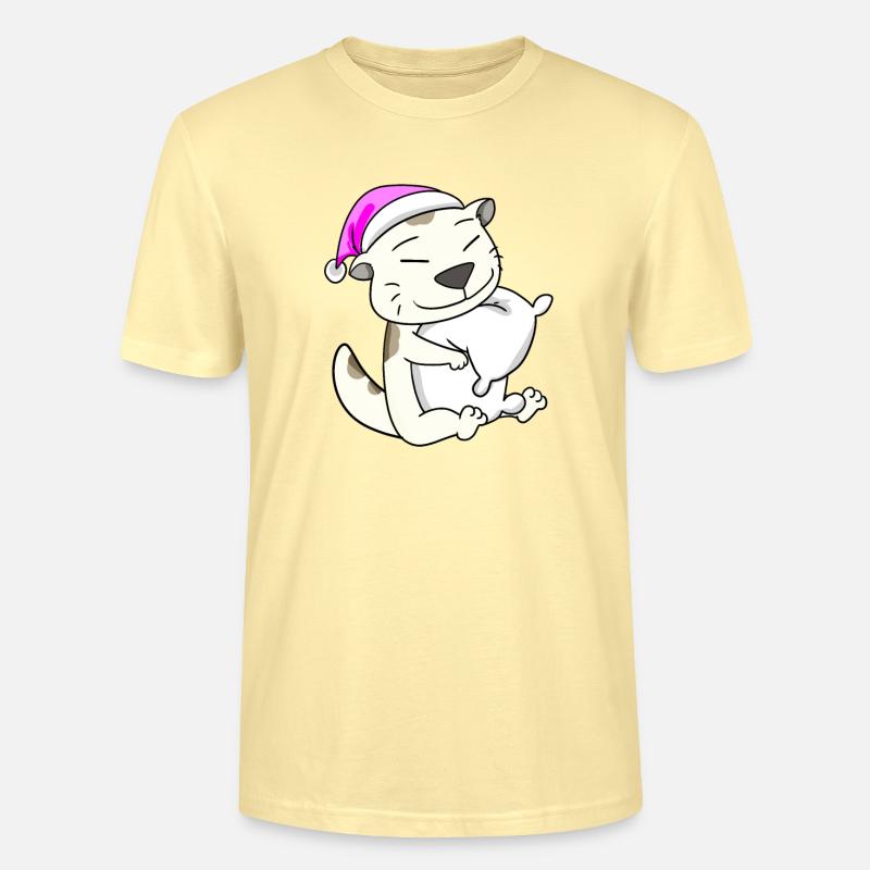 Chat race devon rex - T-shirt bio CRAFTER Stanley Stella Unisexe - crème