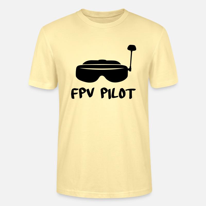 FPV Pilot - Stanley/Stella Unisex Bio-T-Shirt CRAFTER - Creme