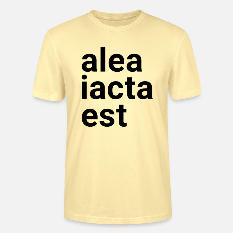 alea iacta est - Stanley/Stella Unisex Bio-T-Shirt CRAFTER - Creme