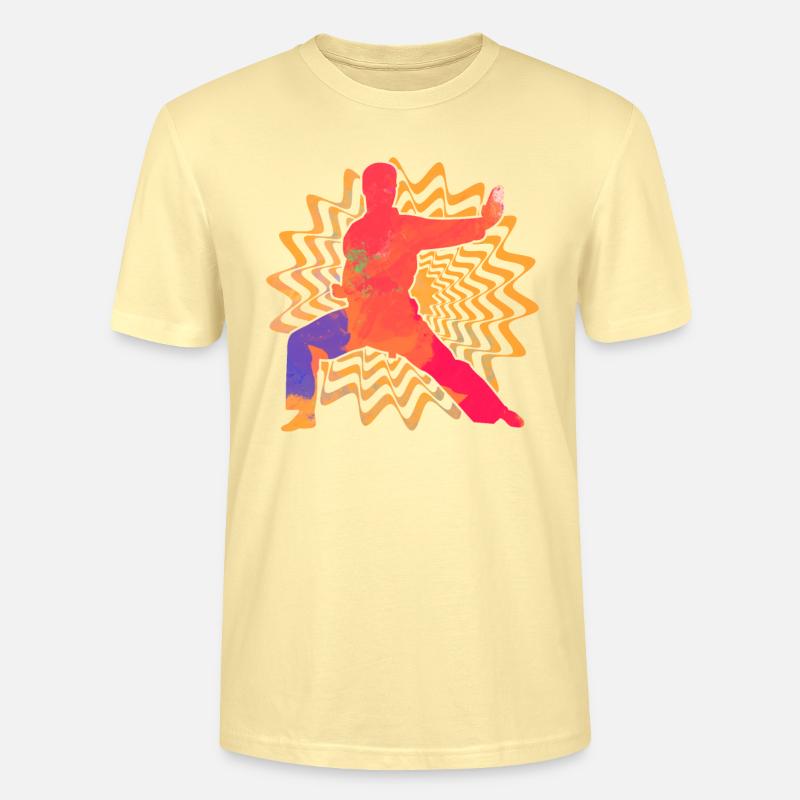 Wing Chun Kung Fu - Stanley/Stella Unisex Bio-T-Shirt CRAFTER - Creme