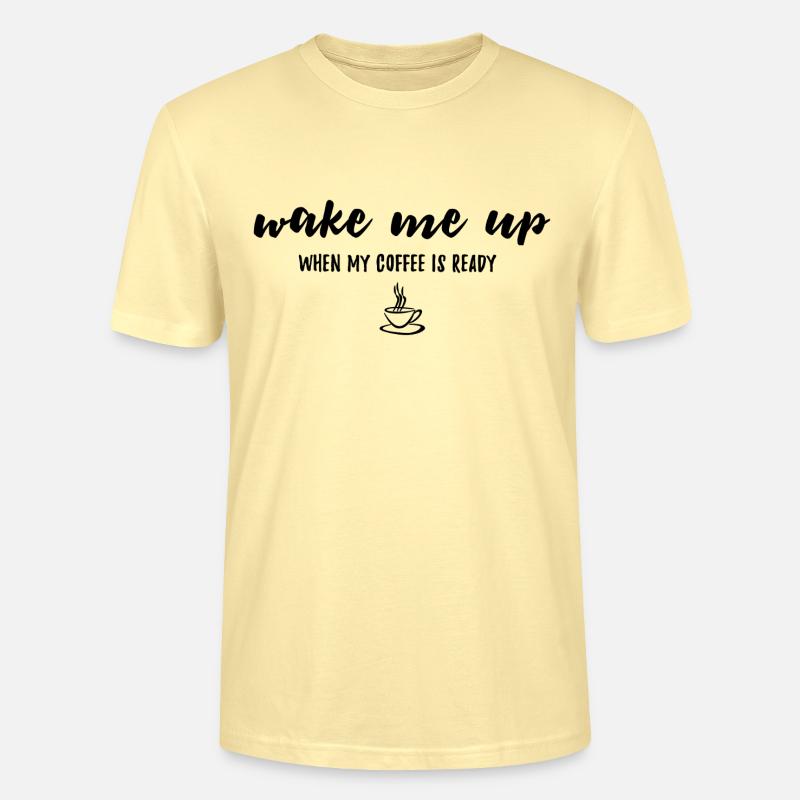 L’heure du café - T-shirt bio CRAFTER Stanley Stella Unisexe - crème