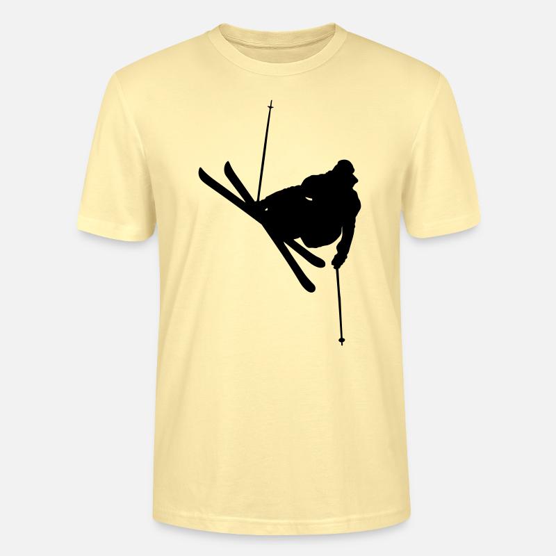 ski_01 - Stanley/Stella Unisex Bio-T-Shirt CRAFTER - Creme