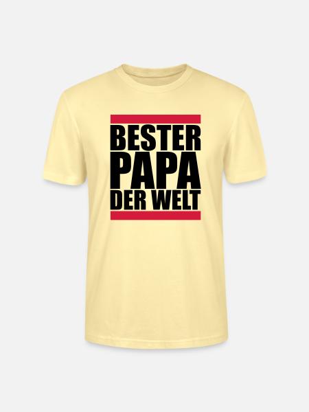 papa_f2 - Stanley/Stella CRAFTER Unisex Organic T-Shirt - cream