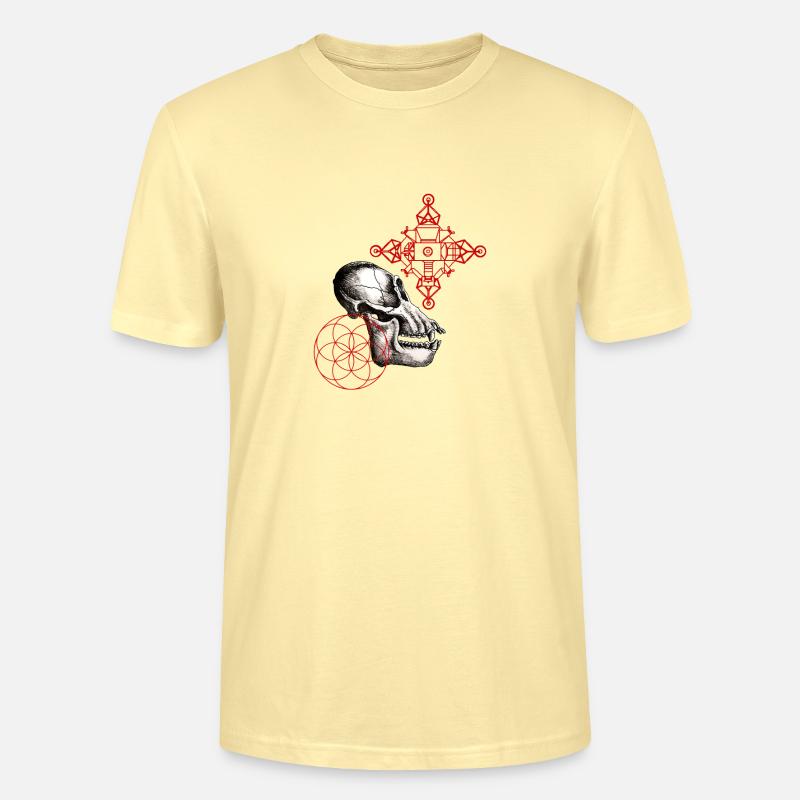 Mond-Australepithecus - Stanley/Stella Unisex Bio-T-Shirt CRAFTER - Creme