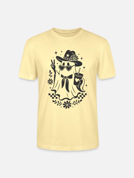 Cowgirl Geist - Stanley/Stella Unisex Bio-T-Shirt CRAFTER - Creme