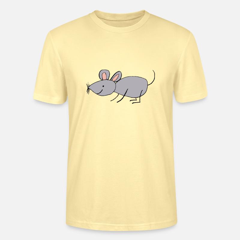 Maus - Stanley/Stella Unisex Bio-T-Shirt CRAFTER - Creme