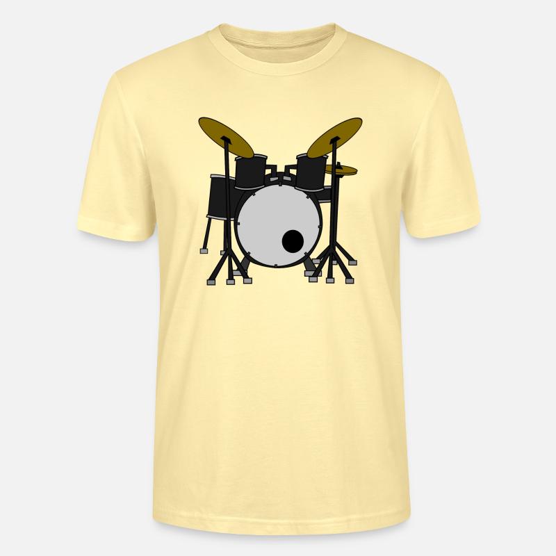 Percussions / batterie - T-shirt bio CRAFTER Stanley Stella Unisexe - crème