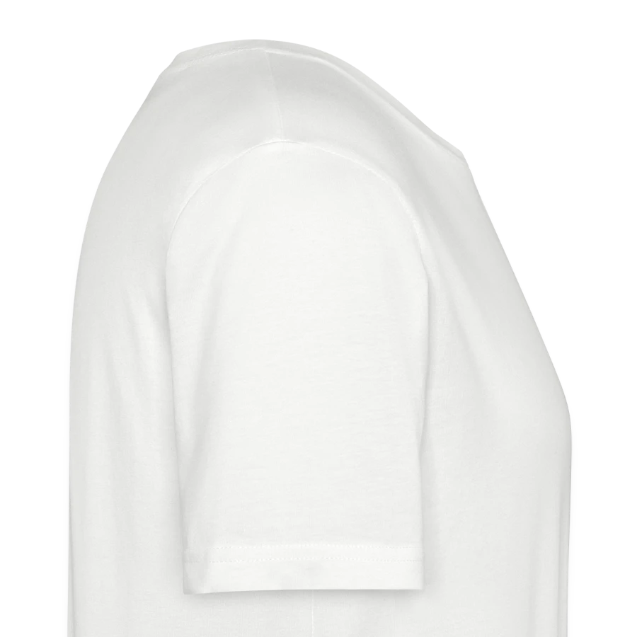 Salt Harbour badge on a stanley/stella crafter unisex organic t-shirt, white, right