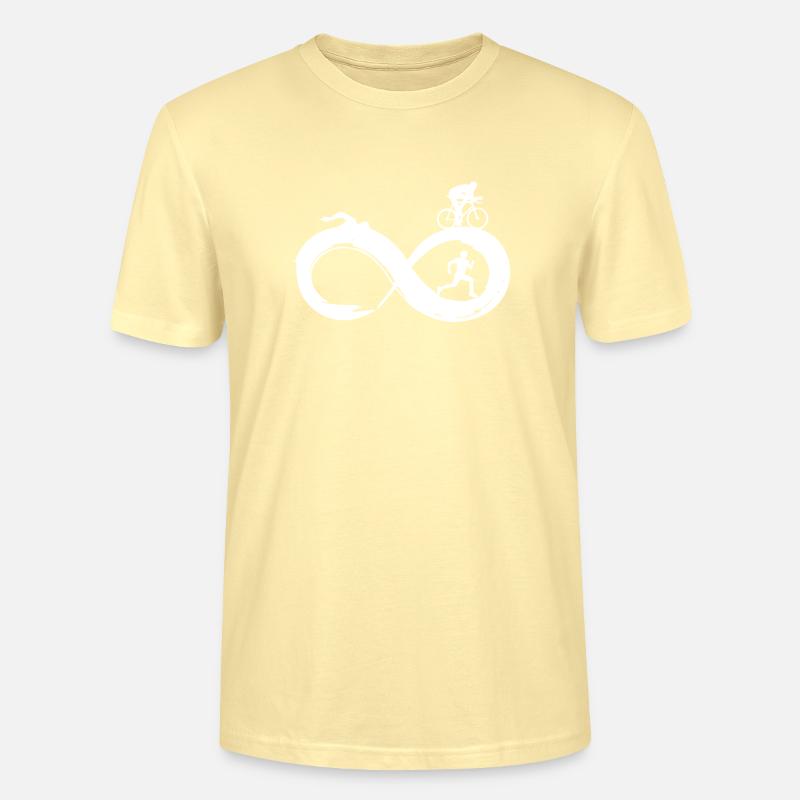 Infinity Triathlon - Stanley/Stella Unisex Bio-T-Shirt CRAFTER - Creme