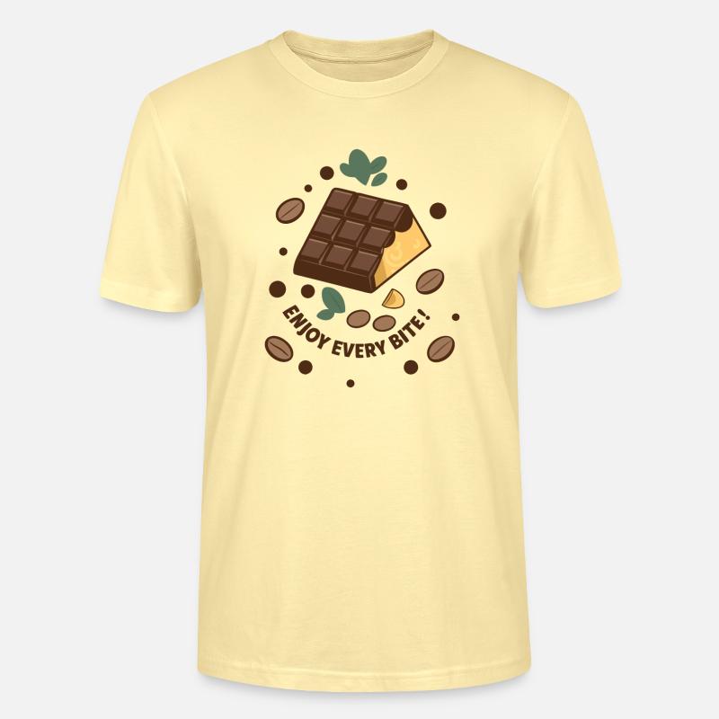 TAFELN SCHOKOLADE - Stanley/Stella Unisex Bio-T-Shirt CRAFTER - Creme