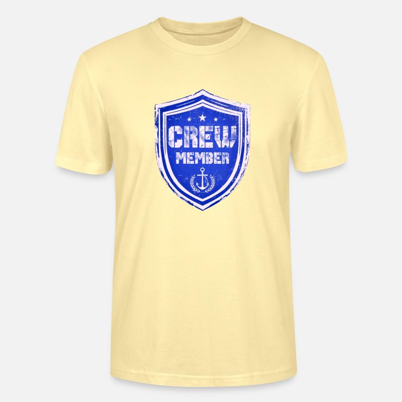 Membre d’équipage - T-shirt bio CRAFTER Stanley Stella Unisexe - crème