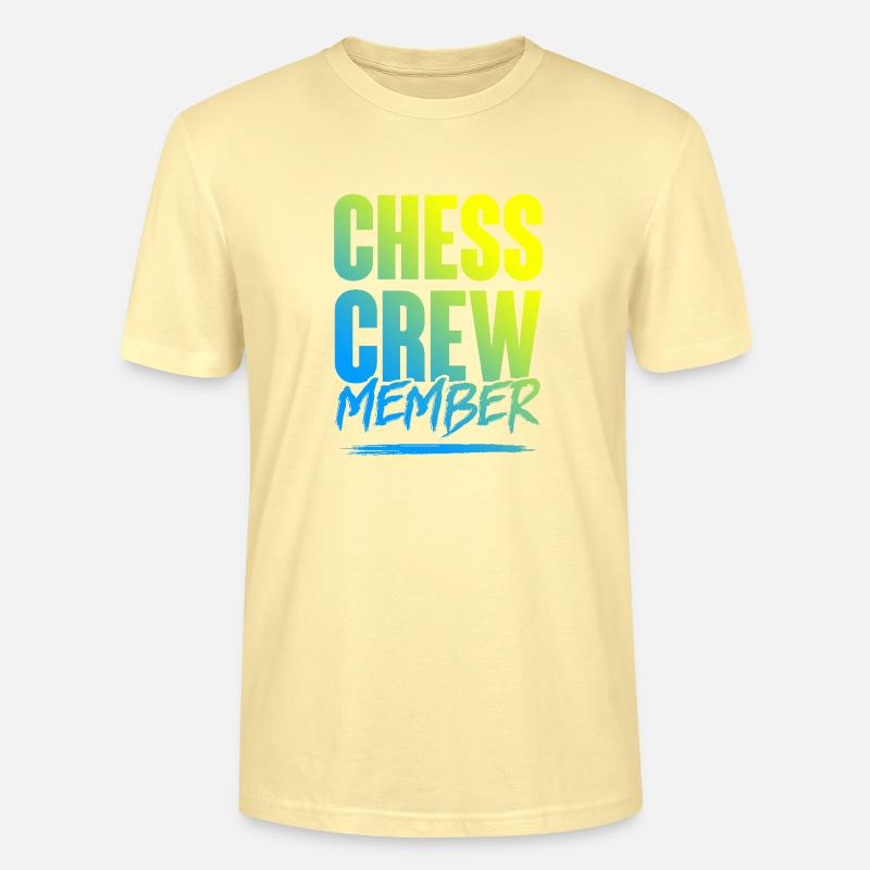 Équipe d’échecs - T-shirt bio CRAFTER Stanley Stella Unisexe - crème