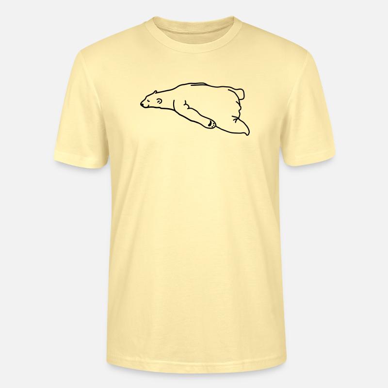lazy_bear - Stanley/Stella Unisex Bio-T-Shirt CRAFTER - Creme