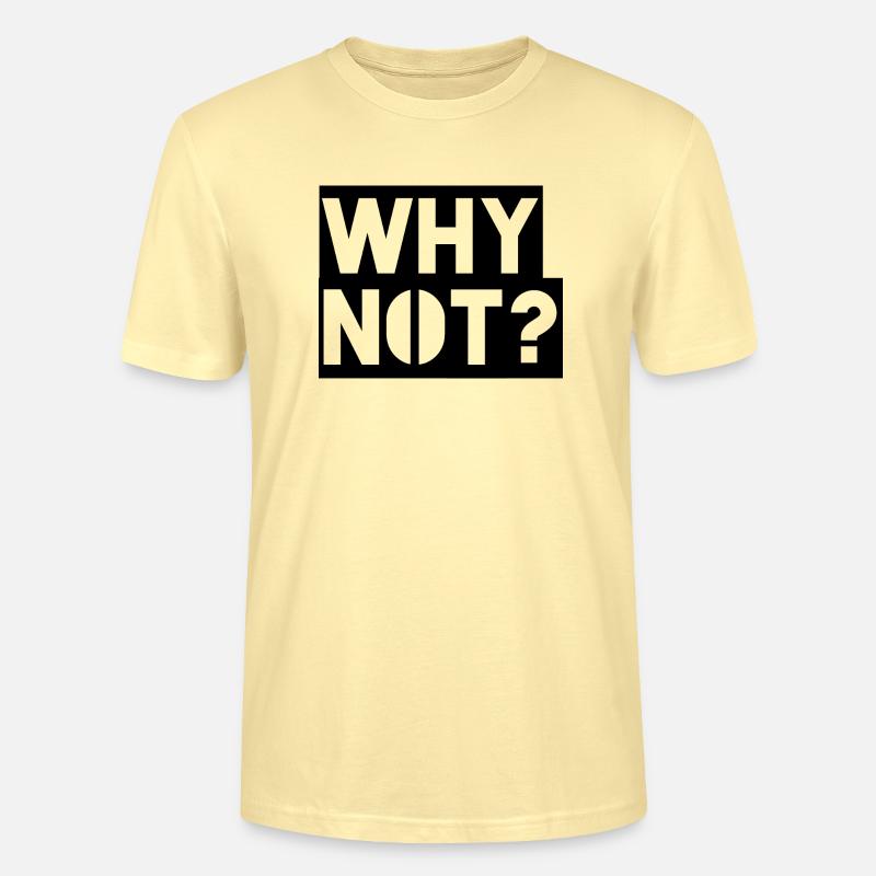 Why Not - Stanley/Stella Unisex Bio-T-Shirt CRAFTER - Creme