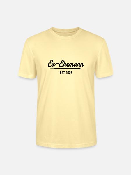 Ex Mann 2025 Ehemann Scheidung Exmann Geschieden - Stanley/Stella Unisex Bio-T-Shirt CRAFTER - Creme