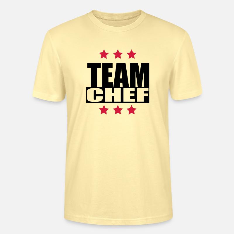 Team Chef - Stanley/Stella Unisex Bio-T-Shirt CRAFTER - Creme