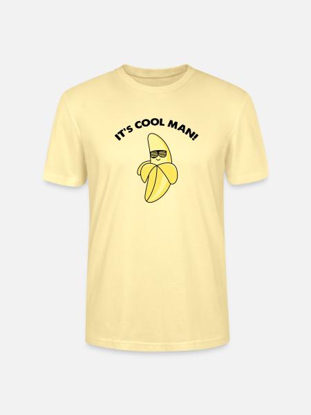 cool banana - Stanley/Stella CRAFTER Unisex Organic T-Shirt - cream