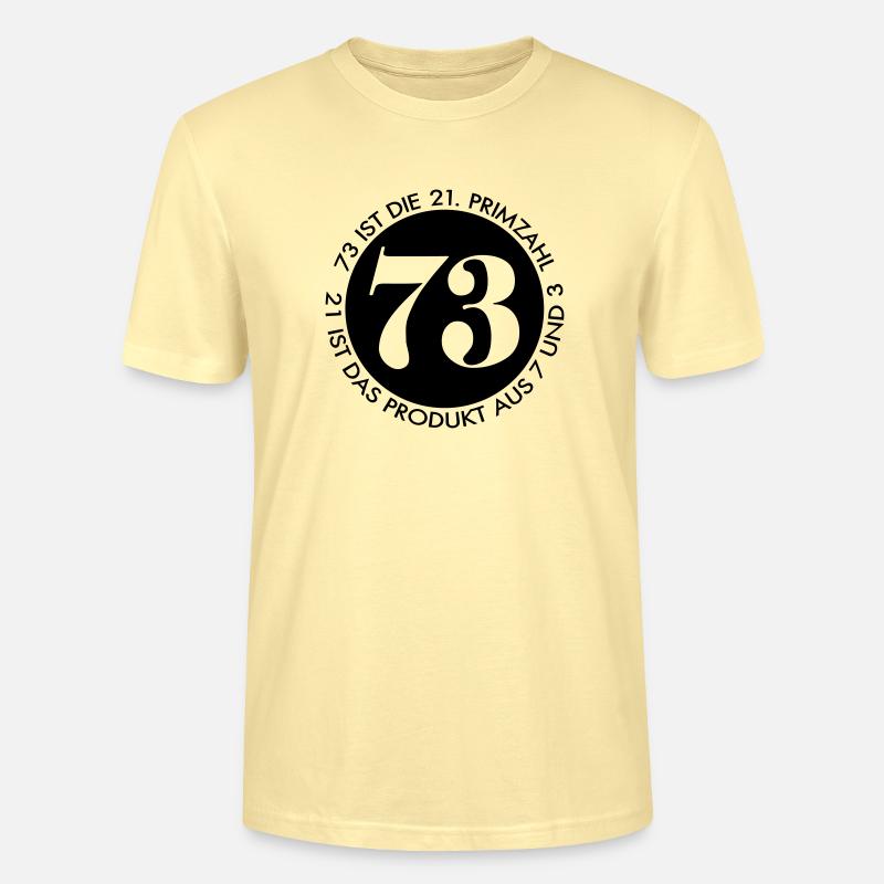 73 Text - Stanley/Stella Unisex Bio-T-Shirt CRAFTER - Creme