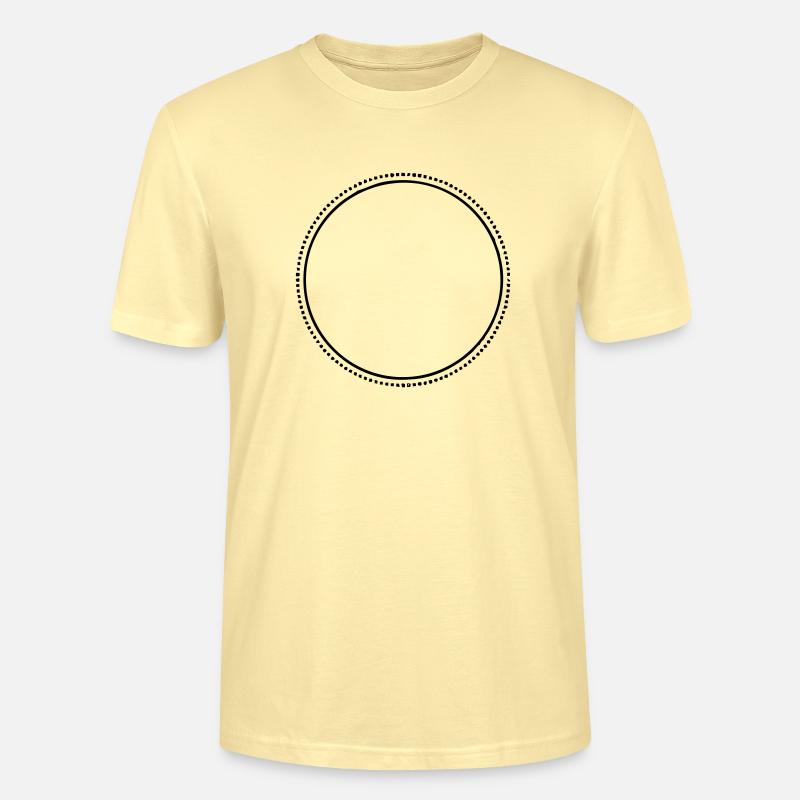 circle 4 ur design ★ Kreis - Stanley/Stella Unisex Bio-T-Shirt CRAFTER - Creme