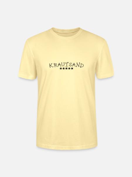 Elbinsel Krautsand Urlaub Seil Seestern (poster) - Stanley/Stella Unisex Bio-T-Shirt CRAFTER - Creme