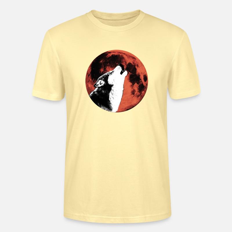 Wolf - Stanley/Stella Unisex Bio-T-Shirt CRAFTER - Creme