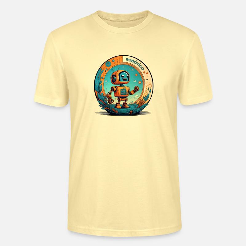 ROBOTER - Stanley/Stella Unisex Bio-T-Shirt CRAFTER - Creme