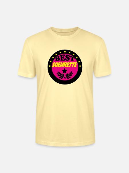 BEST SOEURETTE - T-shirt bio CRAFTER Stanley Stella Unisexe - crème