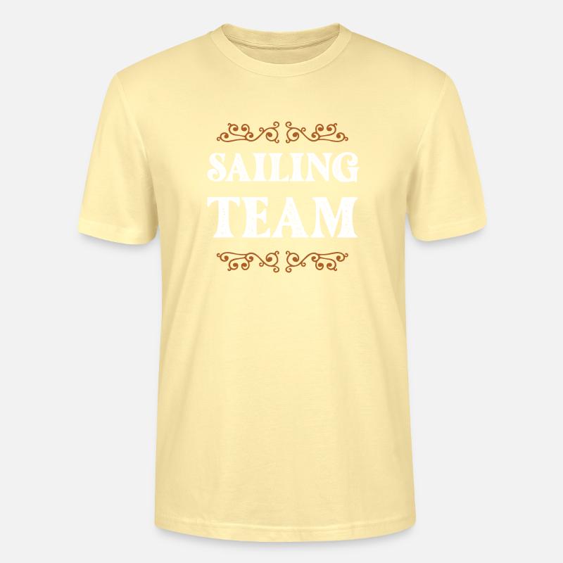 Équipage de navigation - T-shirt bio CRAFTER Stanley Stella Unisexe - crème