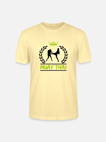 Muay Thai - Stanley/Stella CRAFTER Unisex Organic T-Shirt - cream