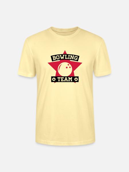 bowling_team__1_f2 - Stanley/Stella Unisex Bio-T-Shirt CRAFTER - Creme
