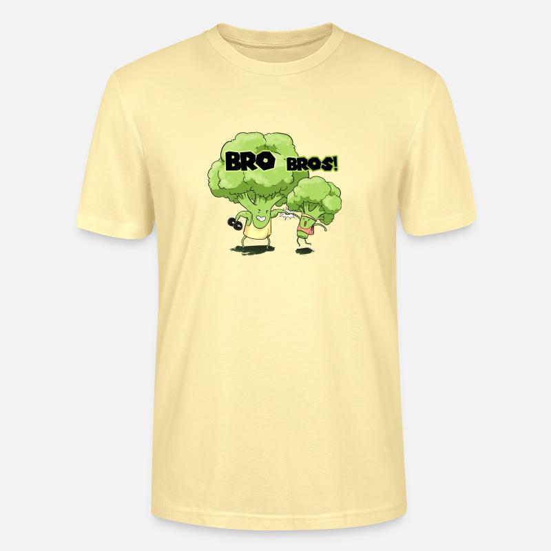 Bro Bros - Stanley/Stella Unisex Bio-T-Shirt CRAFTER - Creme