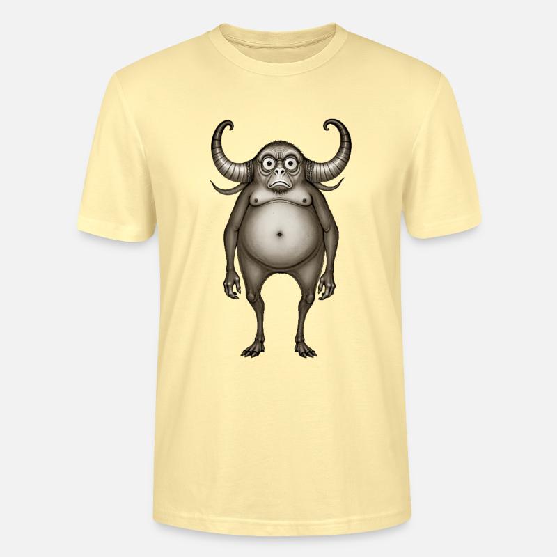 BUG #6 - dark hell - T-shirt bio CRAFTER Stanley Stella Unisexe - crème