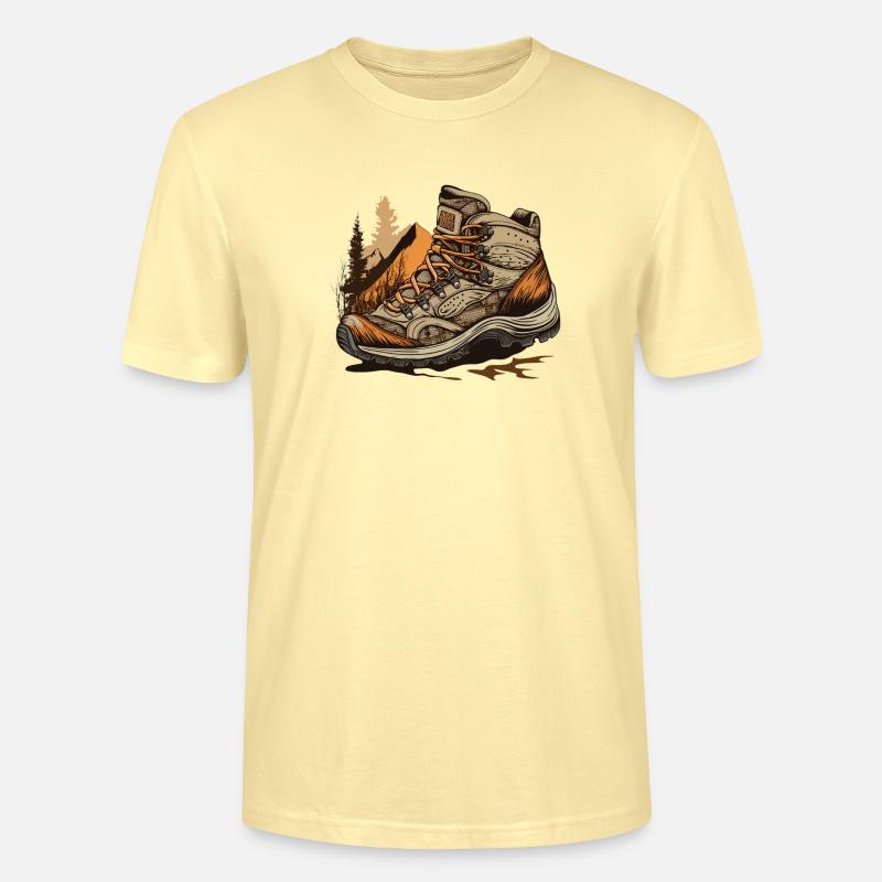 Vaeltaa - Stanley/Stella CRAFTER unisex luomu-t-paita - kerma