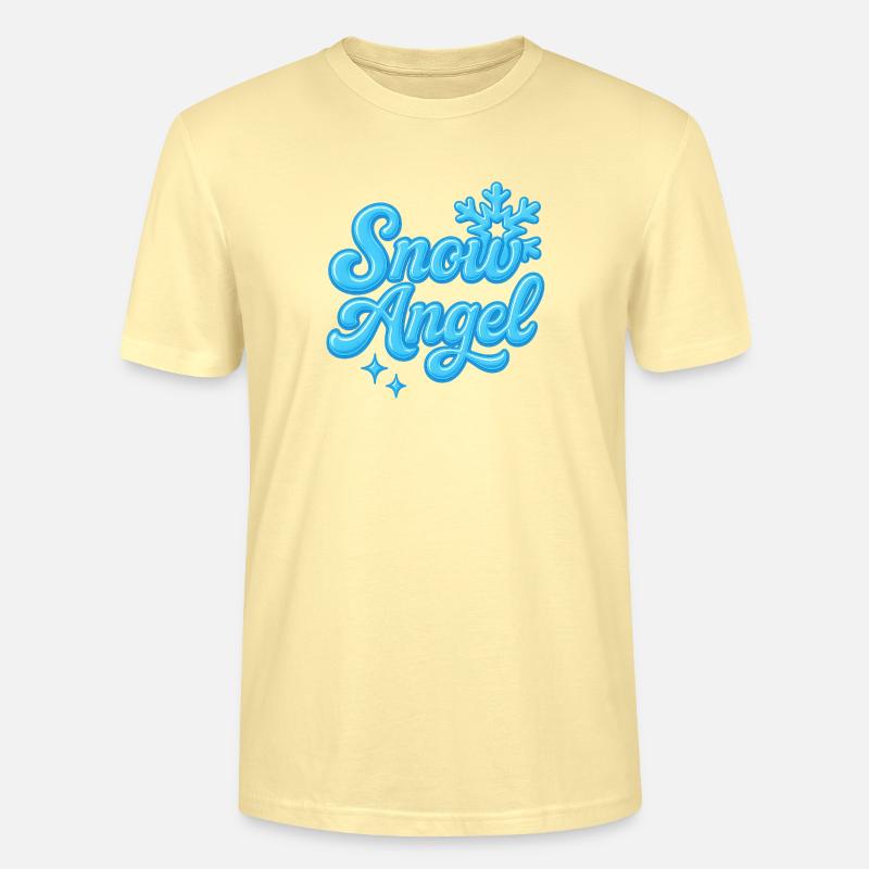 snow angle / y2k statement design  - Stanley/Stella Unisex Bio-T-Shirt CRAFTER - Creme
