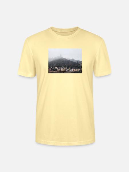 Reichsburg Cochem an der Mosel  - Stanley/Stella Unisex Bio-T-Shirt CRAFTER - Creme