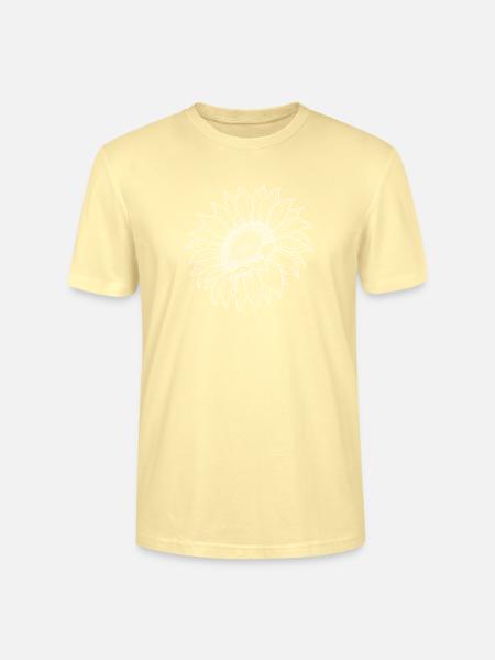 Sonnenblume Boho - Stanley/Stella Unisex Bio-T-Shirt CRAFTER - Creme