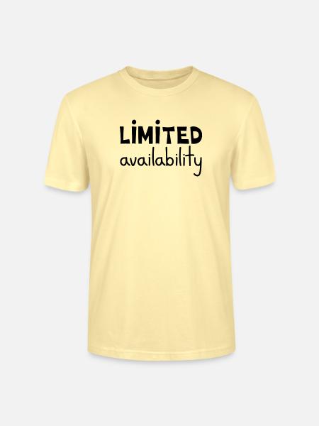 Begrenzte Verfügbarkeit, Schwarz - Stanley/Stella Unisex Bio-T-Shirt CRAFTER - Creme