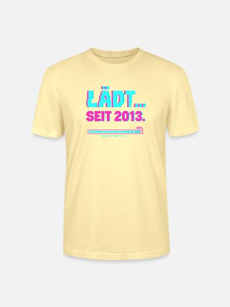 Lädt Seit 2013 Gamer Spruch - Stanley/Stella Unisex Bio-T-Shirt CRAFTER - Creme