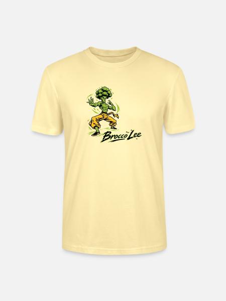BroccoLee Kampfsbrokkoli - Stanley/Stella Unisex Bio-T-Shirt CRAFTER - Creme