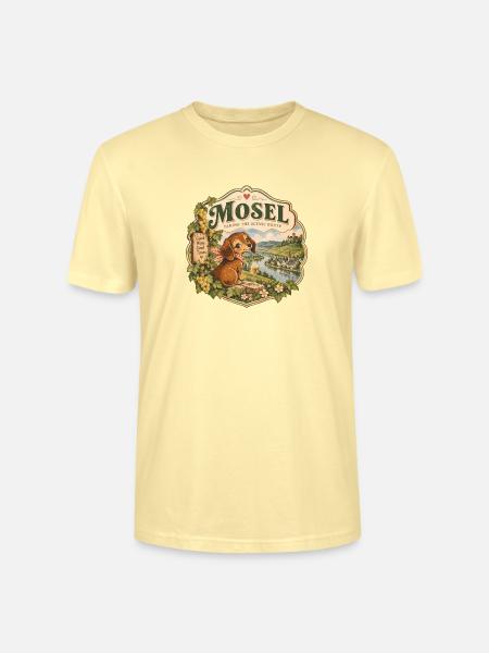 Mosel Taking The Scenic Route - Stanley/Stella Unisex Bio-T-Shirt CRAFTER - Creme
