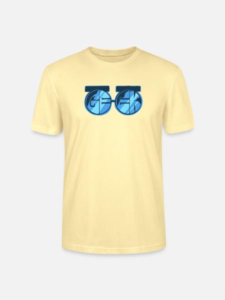 Geek, Cartoon Word - Stanley/Stella Unisex Bio-T-Shirt CRAFTER - Creme