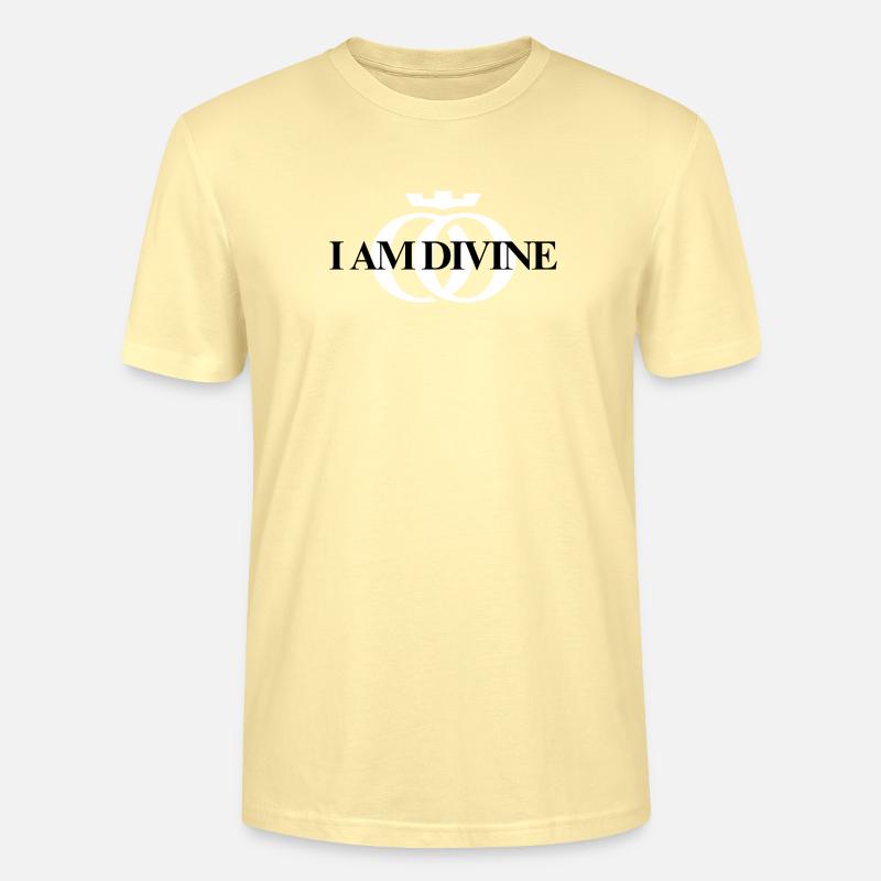 Je suis Divin. Oppoline Collection - T-shirt bio CRAFTER Stanley Stella Unisexe - crème