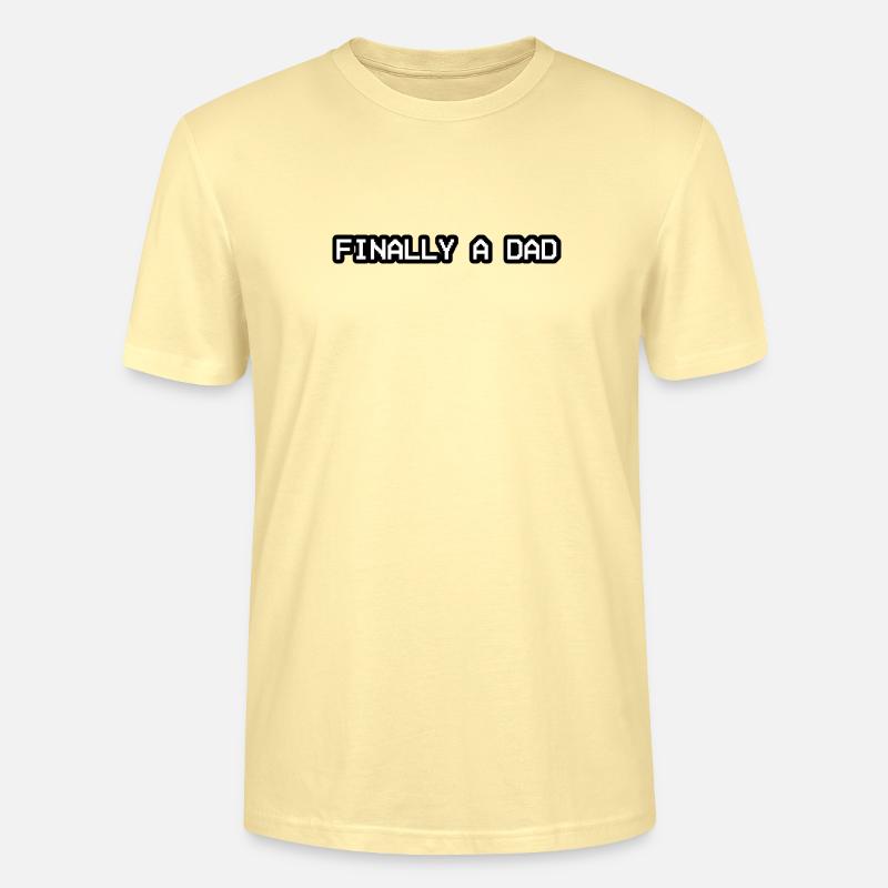 Endlich ein Papa-Design - Stanley/Stella Unisex Bio-T-Shirt CRAFTER - Creme