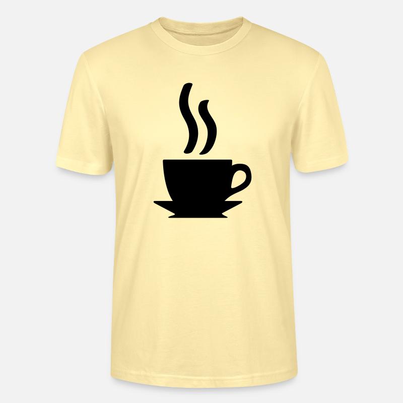 Kaffe oder Tee - Stanley/Stella Unisex Bio-T-Shirt CRAFTER - Creme