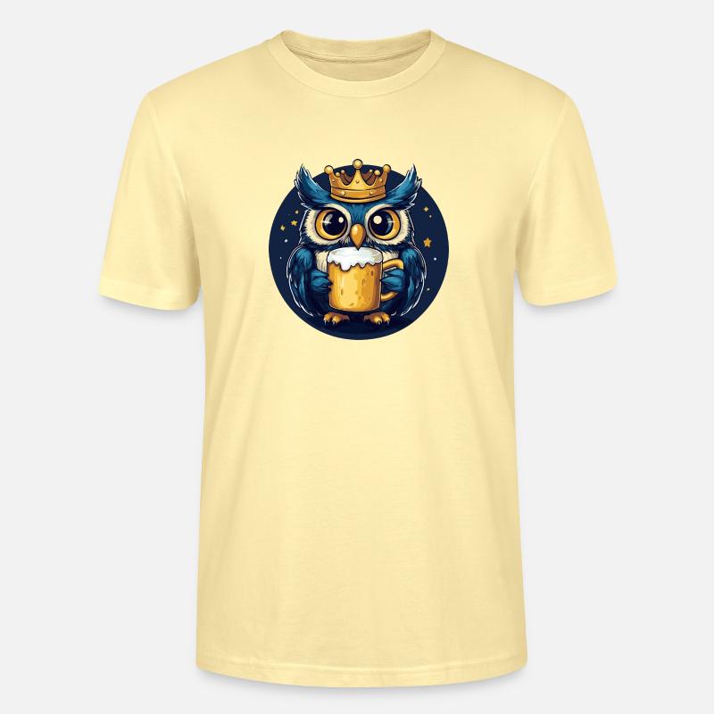 Eule Bier - Stanley/Stella Unisex Bio-T-Shirt CRAFTER - Creme